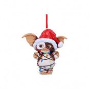 Gremlins Gizmo in Fairy Lights Hanging Ornament