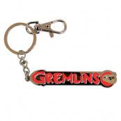 Gremlins Logo Metal Keychain