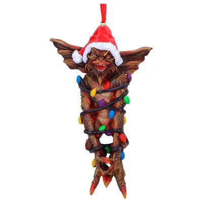 Gremlins Mohawk in Fairy Lights Christmas hanging ornament