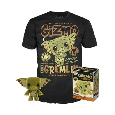 Gremlins POP! & Tee Box Gizmo exclusive Size S