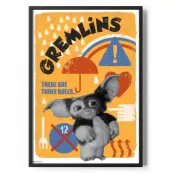 Gremlins Retro Poster