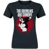 Gremlins T-shirt - Gremlins Are Coming - M 3XL - för Dam - svart