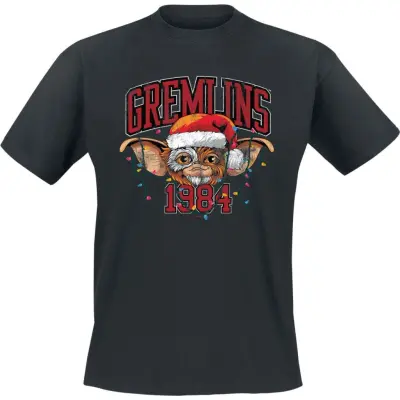 Gremlins T-shirt - Gremlins Christmas - M 5XL - för Herr - svart