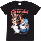 Gremlins T-shirt - Homeage Style - S XXL - för Herr - svart