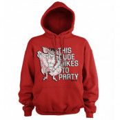 This Dude Likes To Party Hoodie