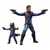 Gotg 3 - Star-Lord & Rocket Raccoon - Figure S.h. Figuarts 6-15Cm