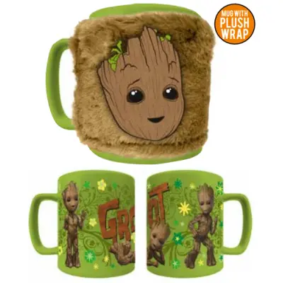 Guardians Of The Galaxy - Groot - Fuzzy Mug 440Ml