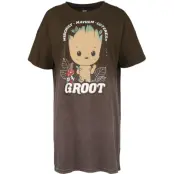 Guardians Of The Galaxy Nattlinne - Mischief Mayhem - S L - för Dam - brun