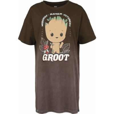 Guardians Of The Galaxy Nattlinne - Mischief Mayhem - S L - för Dam - brun