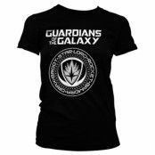 Guardians Of The Galaxy Shield Girly Tee, T-Shirt