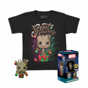 The Guardians Of The Galaxy - Pocket Pop - Holiday Groot + Tee