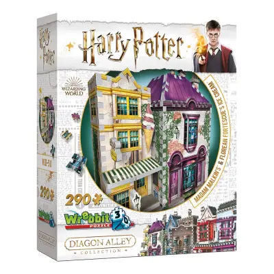 3D Pussel Harry Potter Madam Malkin´s & Florean Fortescues Ice Cream