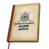 Abysse Harry Potter Hogwarts School A5 Note