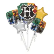 Ballongbukett Harry Potter Foil Balloon - 5-pack