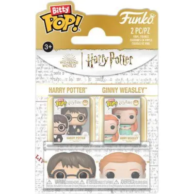 Bitty Pop! 2-Pack: Harry Potter - Harry Potter & Ginny Weasley Vinyl Figures