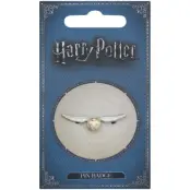 Harry Potter Pin - Golden Snitch - för  silverfärgad