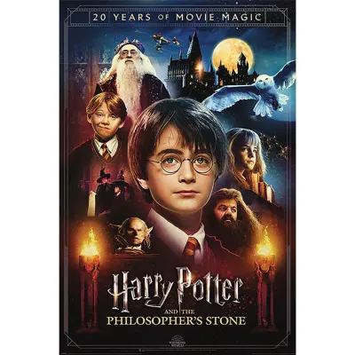 Harry Potter - 20 Years Of Movie Magic - Poster 61X91Cm