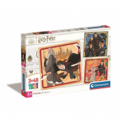 Harry Potter - 3 Puzzle 48P Set