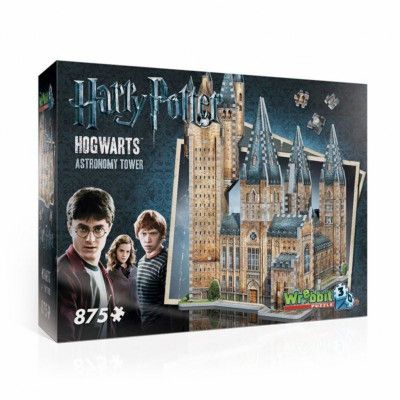 Harry Potter 3D Pussel Hogwarts Astronomy Tower 875 bitar - Harry Potter -  Leksaksaffären