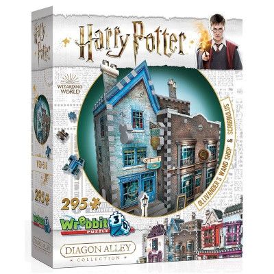 Harry Potter 3D Pussel OllivanderÂ´s Wand shop&Scribbulus 295 bitar - Harry Potter -  Leksaksaffären