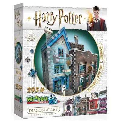 Harry Potter 3D Pussel OllivanderÂ´s Wand shop&Scribbulus 295 bitar - Harry Potter -  Leksaksaffären