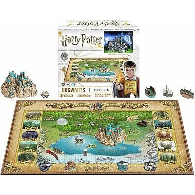 Harry Potter 4D Pussel Mini Hogwarts