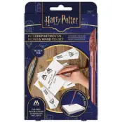 Harry Potter Anteckningsblock - Magical Locations - Notizblock & Zauberstabstift - för None - flerfärgad