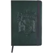 Harry Potter Anteckningsbok - Slytherin - Premium anteckningsbok - för None - mörkgrön