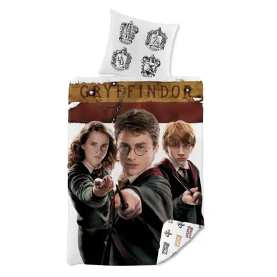 Harry Potter Bäddset 150x210cm - Harry Potter -  Leksaksaffären