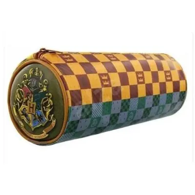 Harry Potter - Barrel Pencil Case - House Crests