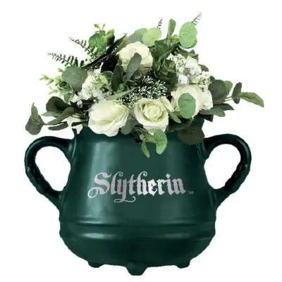 Harry Potter - Cauldron Slytherin - Wall Mounted Flower Pot