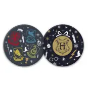 Harry Potter - Ceramic Coasters Set Of 2 - Christmas