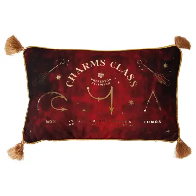 Harry Potter Charms Class velvet cushion