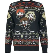 Harry Potter Christmas jumper - Chibi - L XL - för Dam - flerfärgad