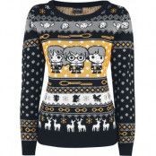 Harry Potter Christmas jumper - Chibi - XS 5XL - för Dam - flerfärgad