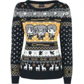 Harry Potter Christmas jumper - Chibi - XS 5XL - för Dam - flerfärgad