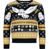 Harry Potter Christmas jumper - Hedwig - S 3XL - för flerfärgad