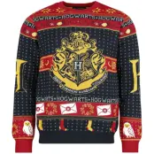 Harry Potter Christmas jumper - Hogwarts - S - för  flerfärgad