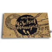 Harry Potter Dörrmatta - Mischief Managed - för flerfärgad