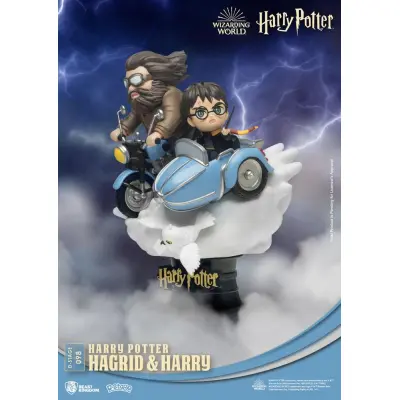 Harry Potter D-Stage PVC Diorama Hagrid & Harry New Version 15 cm