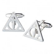 Harry Potter Deathly Hallows silver cufflinks