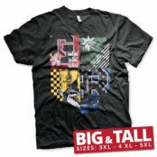 Harry Potter Dorm Crest Big & Tall T-Shirt, T-Shirt