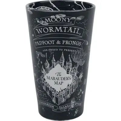 Harry Potter Dricksglas - Marauder's Map - för  svart