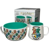 Harry Potter Fan-paket - Hogwarts Häuser - Stand Together Frühstücksset - för flerfärgad