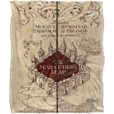 Harry Potter Filtar - The Marauders Map - för None - flerfärgad