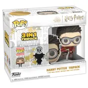Harry Potter Funko Tripack POP + Mystery Mini + Keychain