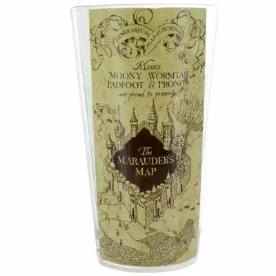 Harry Potter Glas Marauders Map