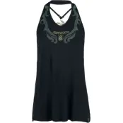 Harry Potter - Gothic Halternecks - Slytherin - M XL - för Dam - svart