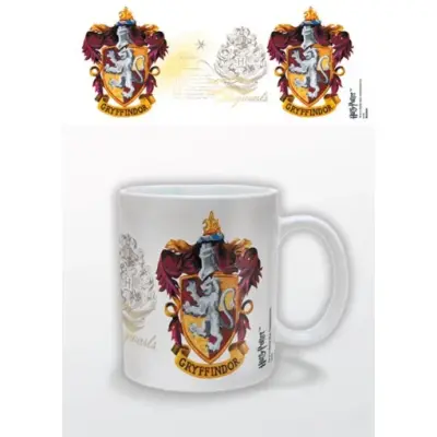 Harry Potter Gryffindor CrestWhite Mug