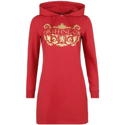 Harry Potter Halvlång klänning - Gryffindor - S XL - för Dam - röd